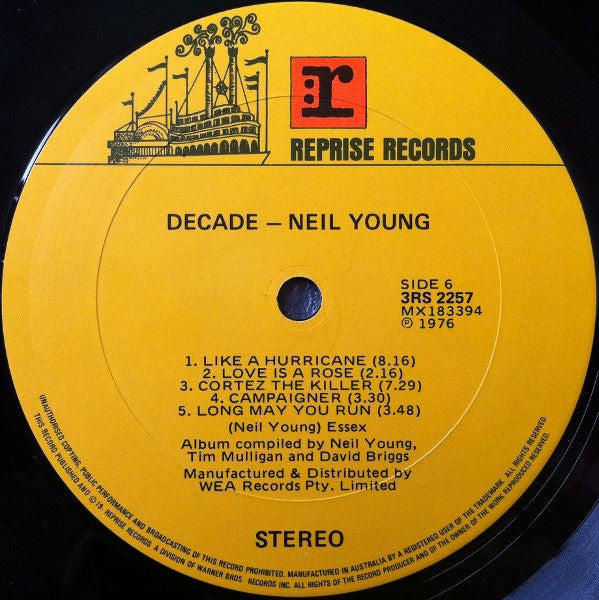 Neil Young – Decade (3xLP) LP vinyl record, image 7 of 10
