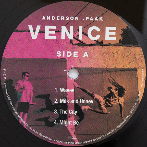 Anderson .Paak – Venice (2xLP) LP vinyl record, image 2 of 7