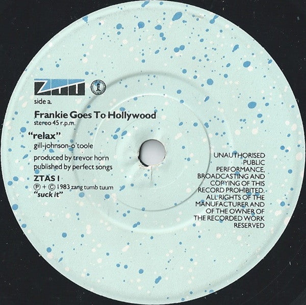 Frankie Goes To Hollywood – Relax 7" vinyl record, image 3 of 4