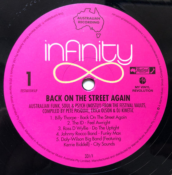 Various – Back On The Street Again (Australian Funk, Soul And Psych (Mostly) From The Festival Vaults) (2xLP) LP vinyl record, image 5 of 8