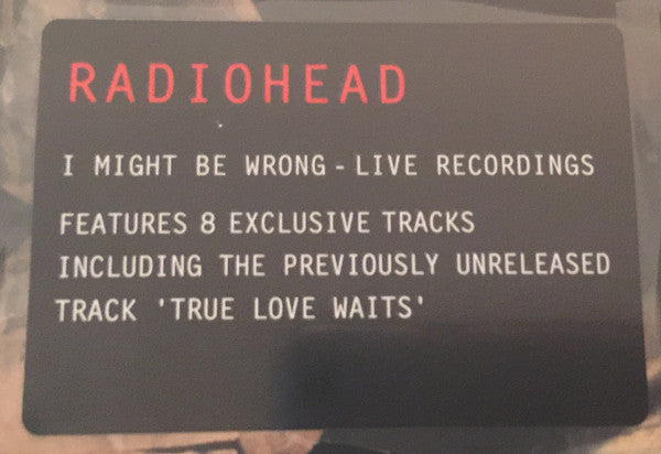 Radiohead – I Might Be Wrong - Live Recordings 12" vinyl record, image 9 of 10