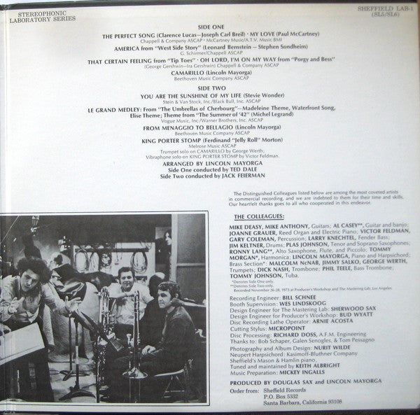 Lincoln Mayorga – Lincoln Mayorga & Distinguished Colleagues - Volume III LP vinyl record, image 4 of 6