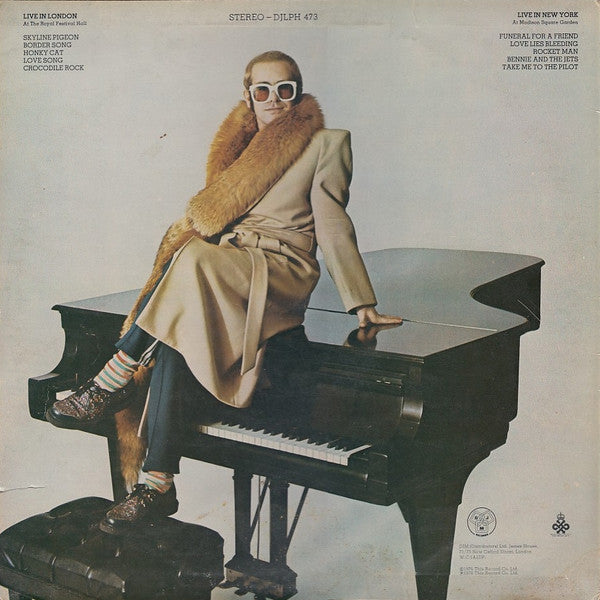 Elton John – Here And There LP vinyl record, image 3 of 7