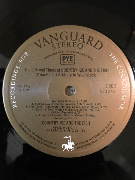Country Joe And The Fish – The Life And Times Of Country Joe And The Fish From Haight-Ashbury To Woodstock (2xLP) LP vinyl record, image 7 of 8