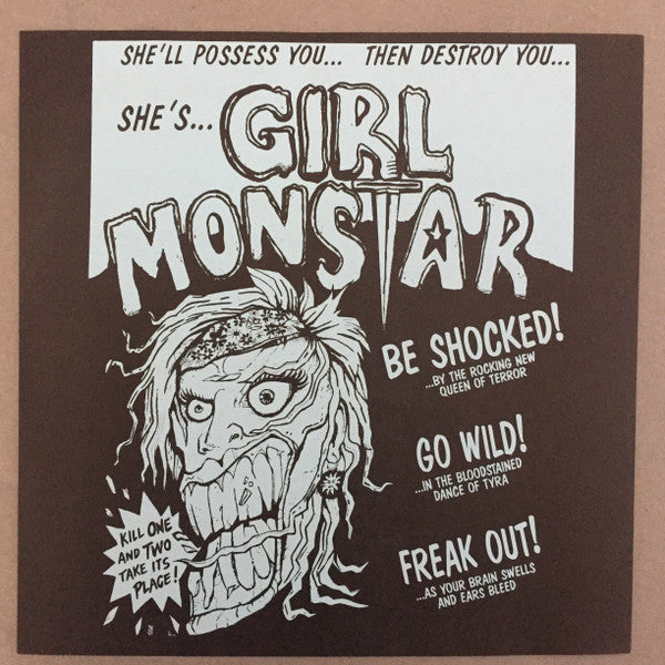 Girl Monstar – Joe Cool 7" vinyl record, image 5 of 9