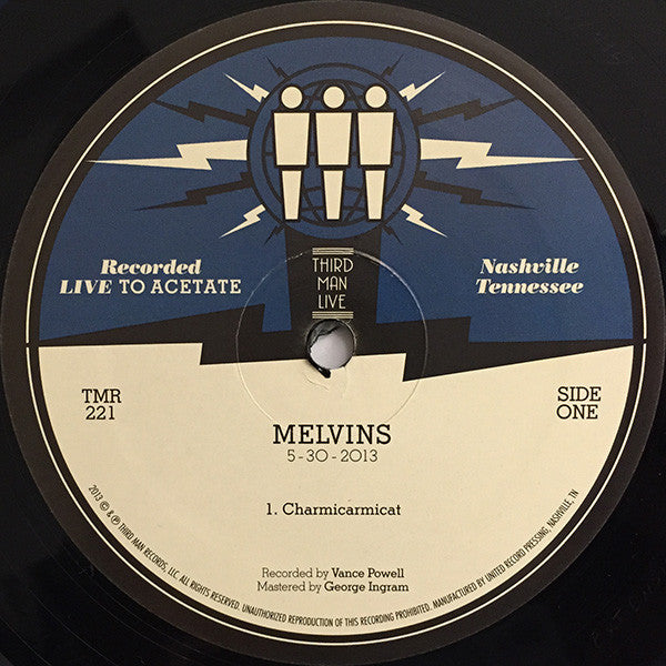 Melvins – Live At Third Man Records LP vinyl record, image 4 of 6