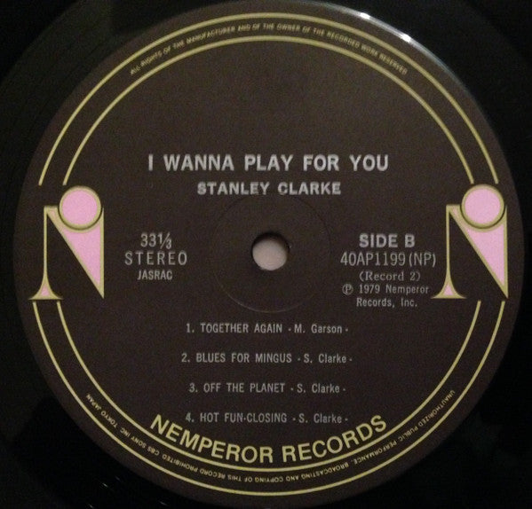 Stanley Clarke – I Wanna Play For You (2xLP) LP vinyl record, image 7 of 10
