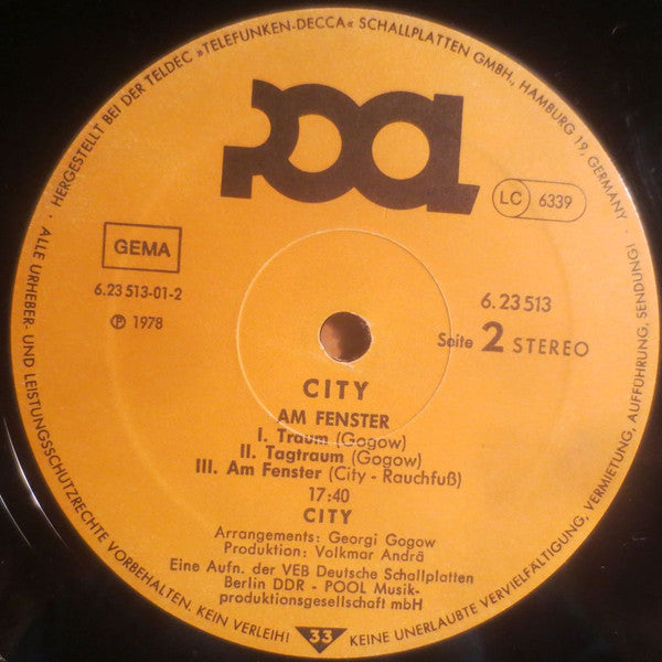 City – City LP vinyl record, image 4 of 6