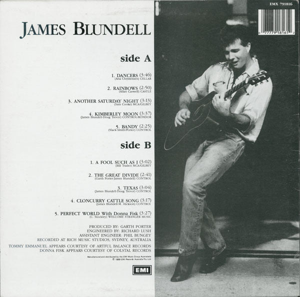 James Blundell – James Blundell LP vinyl record, image 2 of 6