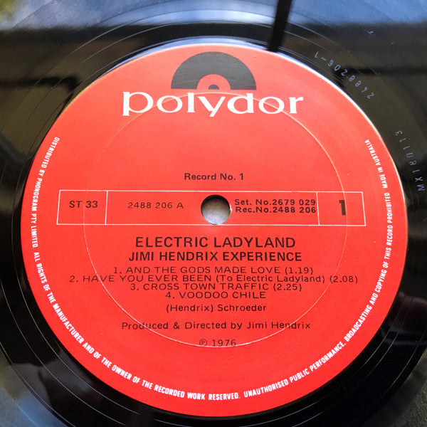 The Jimi Hendrix Experience – Electric Ladyland (2xLP) LP vinyl record, image 5 of 8
