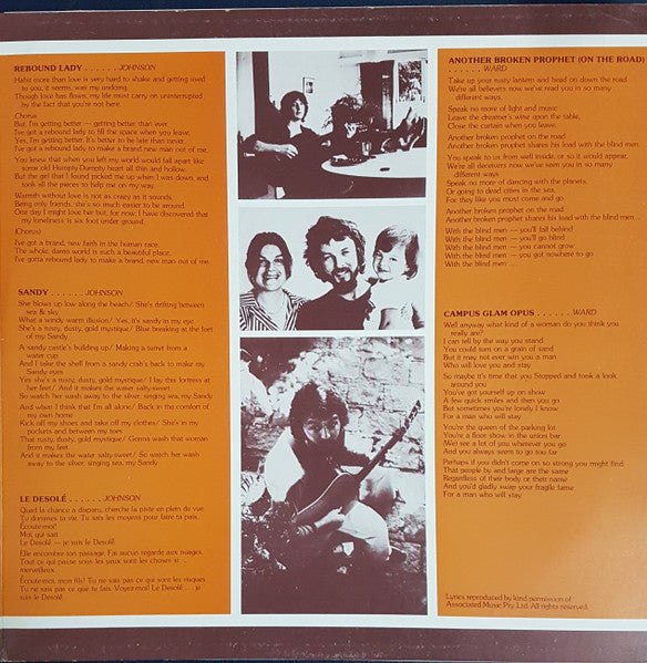 Ward & Johnson – Aweigh With Words LP vinyl record, image 8 of 10