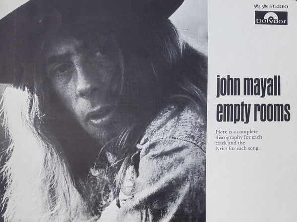 John Mayall – Empty Rooms LP vinyl record, image 5 of 6