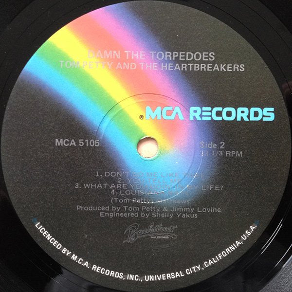 Tom Petty And The Heartbreakers – Damn The Torpedoes LP vinyl record, image 4 of 8