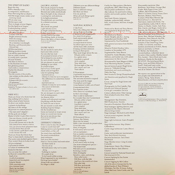 Rush – Permanent Waves LP vinyl record, image 6 of 7