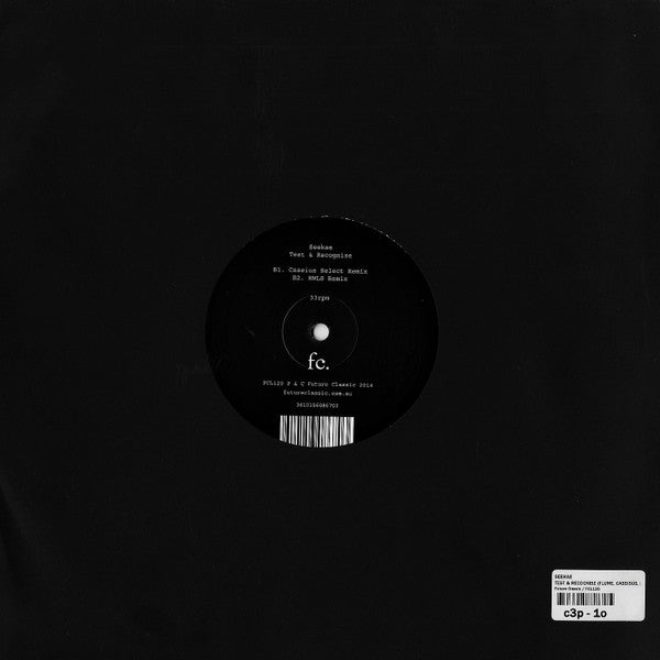 Seekae – Test & Recognise 12" vinyl record, image 2 of 4