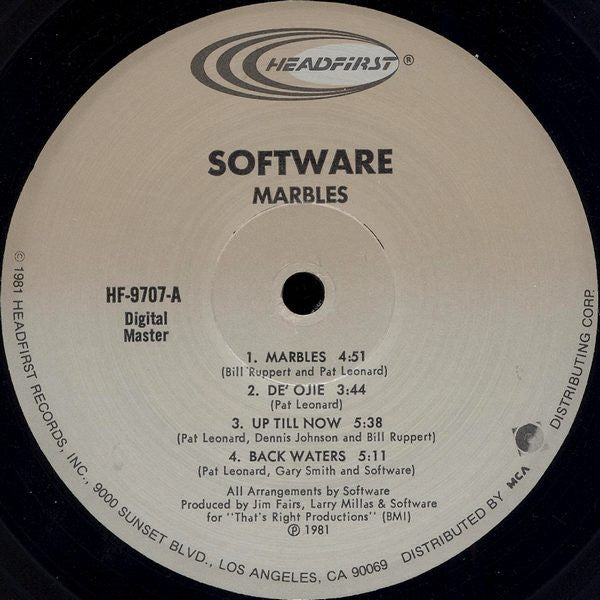 Software – Marbles LP vinyl record, image 3 of 5