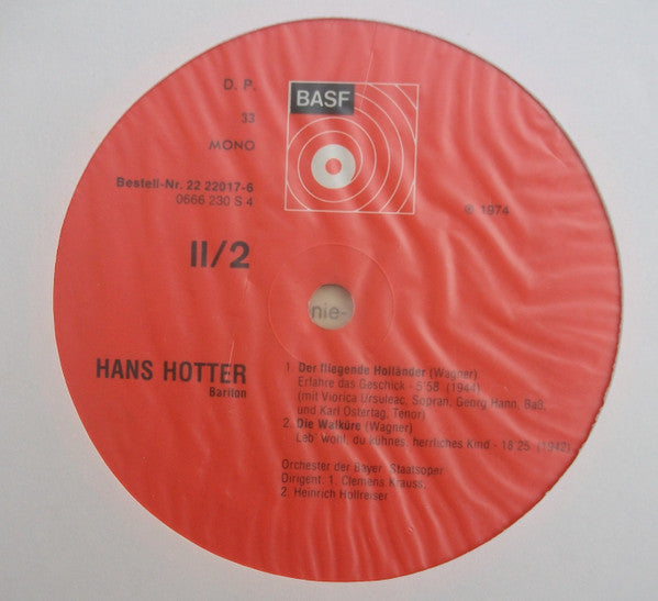 Hans Hotter – Hans Hotter (2xLP) LP vinyl record, image 4 of 4