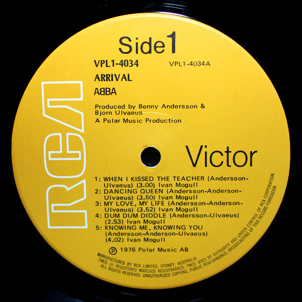ABBA – Arrival LP vinyl record, image 3 of 5
