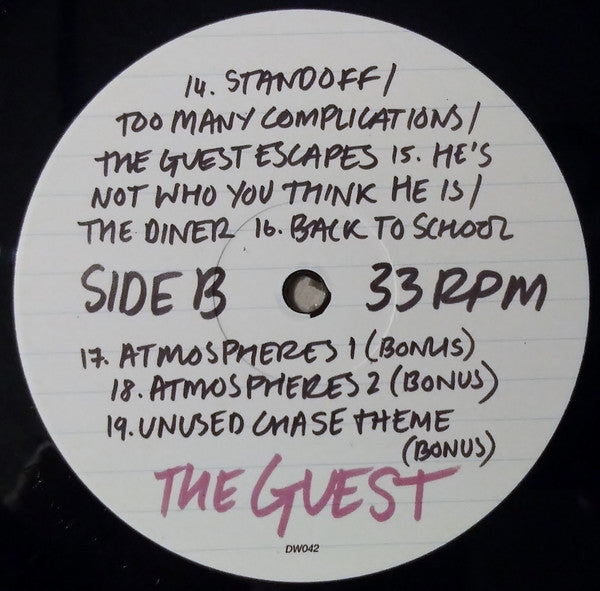 Steve Moore – The Guest LP vinyl record, image 7 of 7