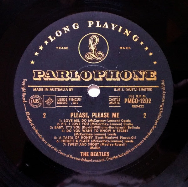 The Beatles – Please Please Me LP vinyl record, image 4 of 4