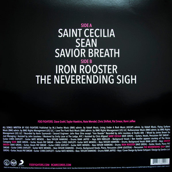Foo Fighters – Saint Cecilia EP 12" vinyl record, image 2 of 4