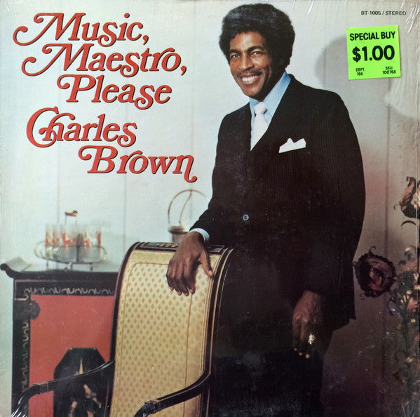 Charles Brown – Music, Maestro, Please LP vinyl record, image 1 of 4
