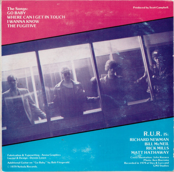 R.U.R. – R.U.R. 7" vinyl record, image 2 of 5