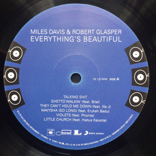 Miles Davis, Robert Glasper – Everything's Beautiful LP vinyl record, image 5 of 6