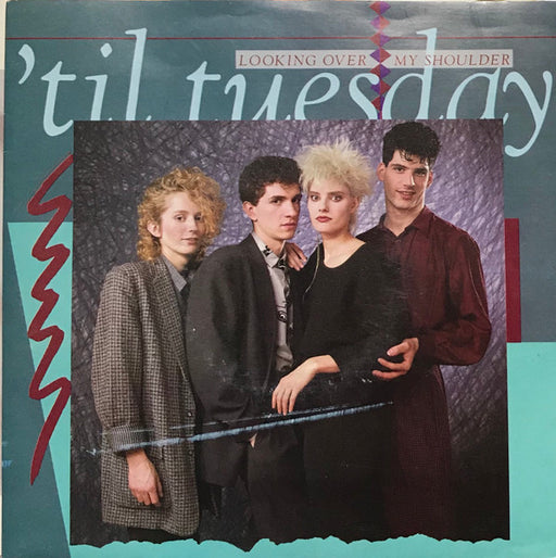'Til Tuesday – Looking Over My Shoulder 7" vinyl record, image 1 of 4