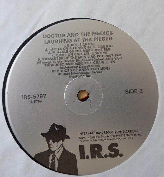 Doctor & The Medics – Laughing At The Pieces LP vinyl record, image 4 of 4