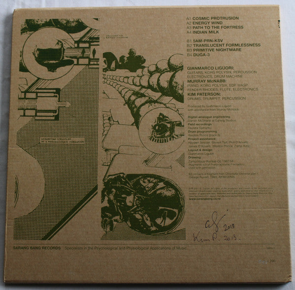 Gianmarco Liguori, Murray McNabb, Kim Paterson – Duga-3 LP vinyl record, image 5 of 10