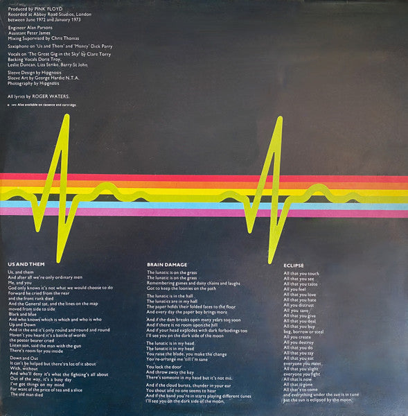 Pink Floyd – The Dark Side Of The Moon LP vinyl record, image 6 of 8