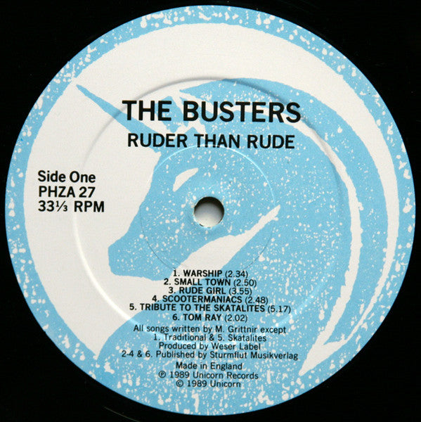 The Busters – Ruder Than Rude LP vinyl record, image 3 of 6