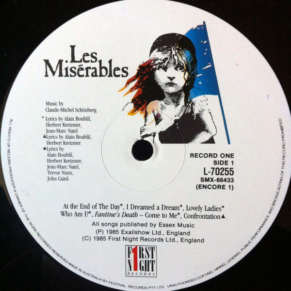 Alain Boublil, Claude-Michel Schönberg – Les Misérables (2xLP) LP vinyl record, image 6 of 10