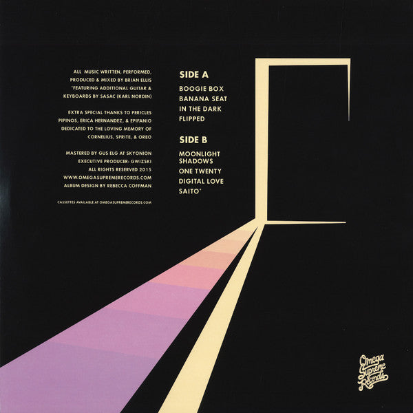 Brian Ellis – In The Dark LP vinyl record, image 2 of 2
