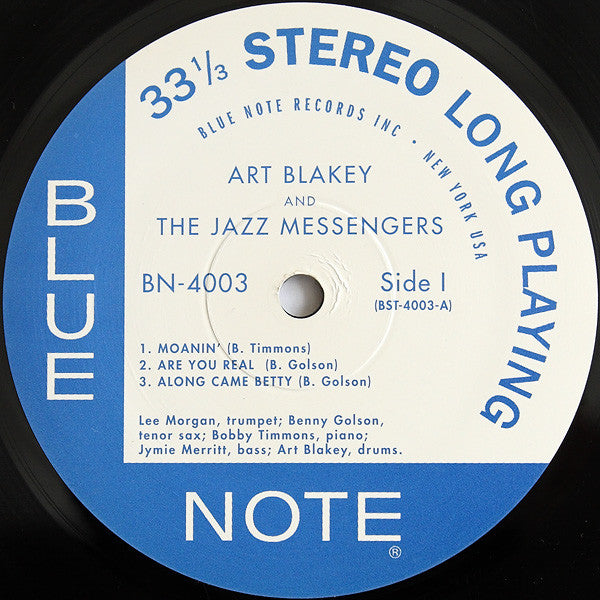 Art Blakey & The Jazz Messengers – Moanin' LP vinyl record, image 3 of 5