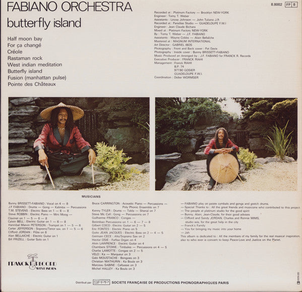 Fabiano Orchestra – Butterfly Island LP vinyl record, image 2 of 5