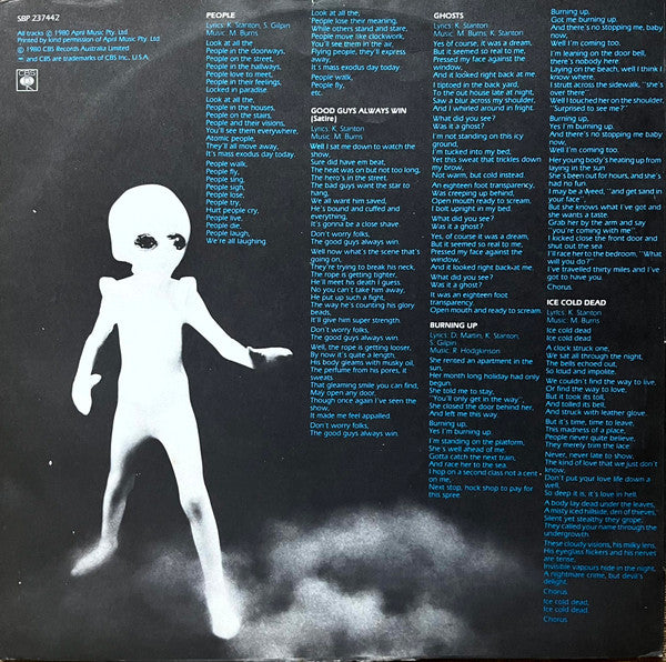 Mi-Sex – Space Race LP vinyl record, image 4 of 6
