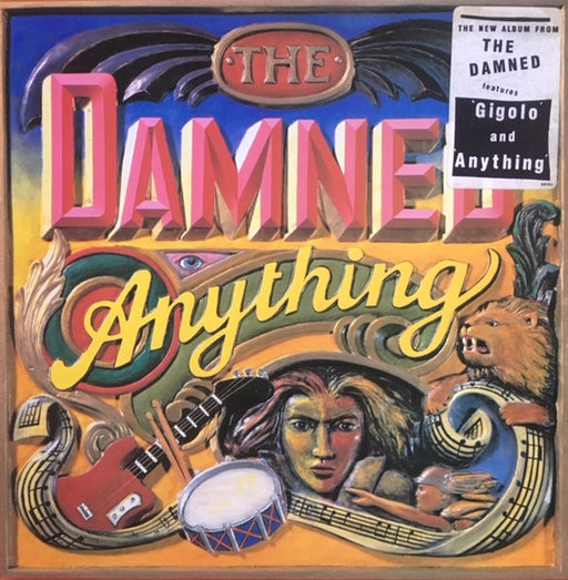 The Damned – Anything LP vinyl record, image 1 of 8