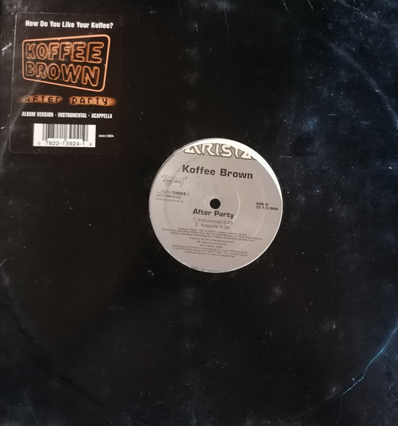 Koffee Brown – After Party 12" vinyl record, image 3 of 3