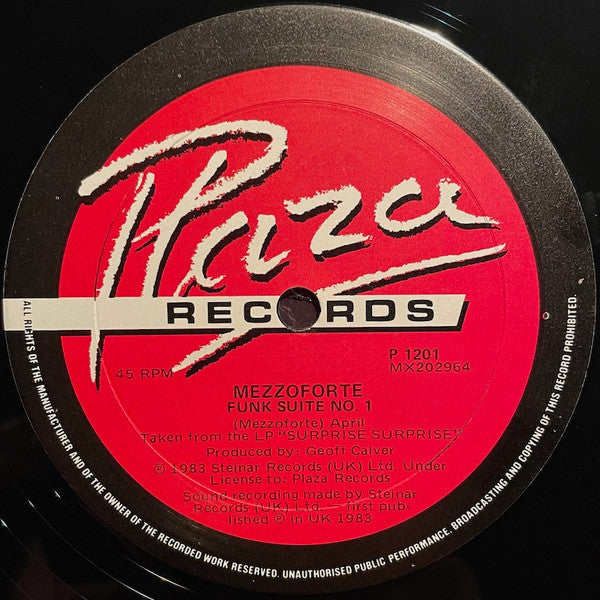 Mezzoforte – Garden Party 12" vinyl record, image 3 of 3