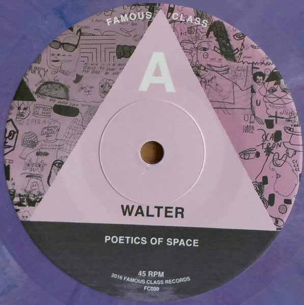 Walter – Poetics Of Space / Like The Fly 7" vinyl record, image 3 of 6