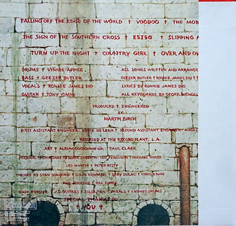 Black Sabbath – Mob Rules LP vinyl record, image 2 of 5
