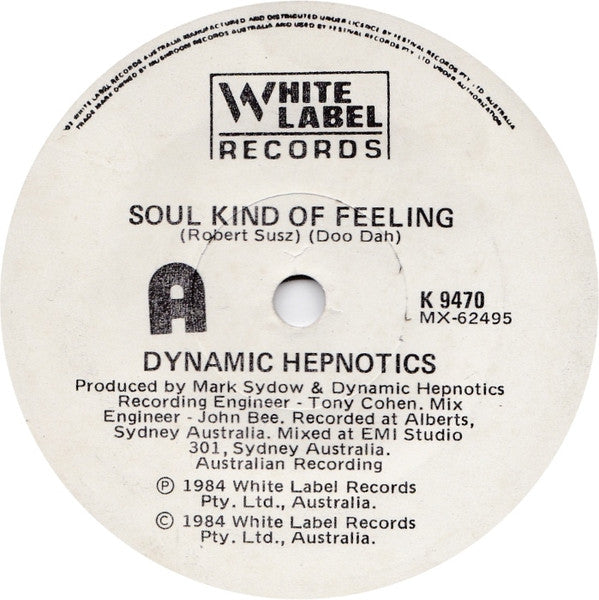The Dynamic Hepnotics – Soul Kind Of Feeling 7" vinyl record, image 1 of 3