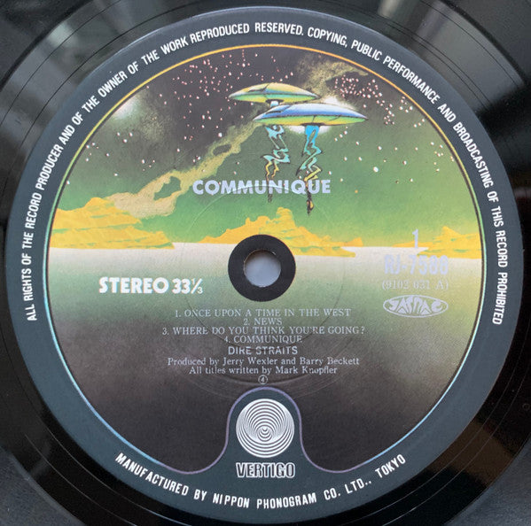Dire Straits – Communiqué LP vinyl record, image 5 of 9
