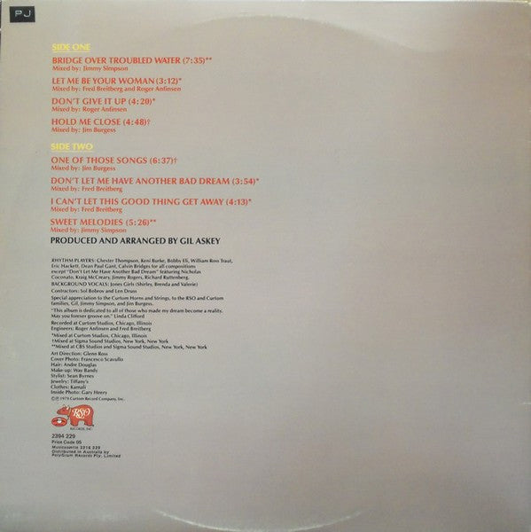 Linda Clifford – Let Me Be Your Woman LP vinyl record, image 2 of 4