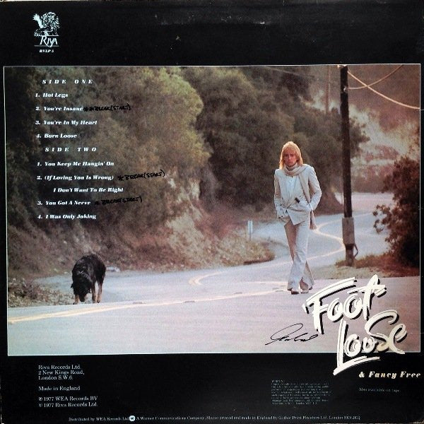 Rod Stewart – Foot Loose & Fancy Free LP vinyl record, image 2 of 10