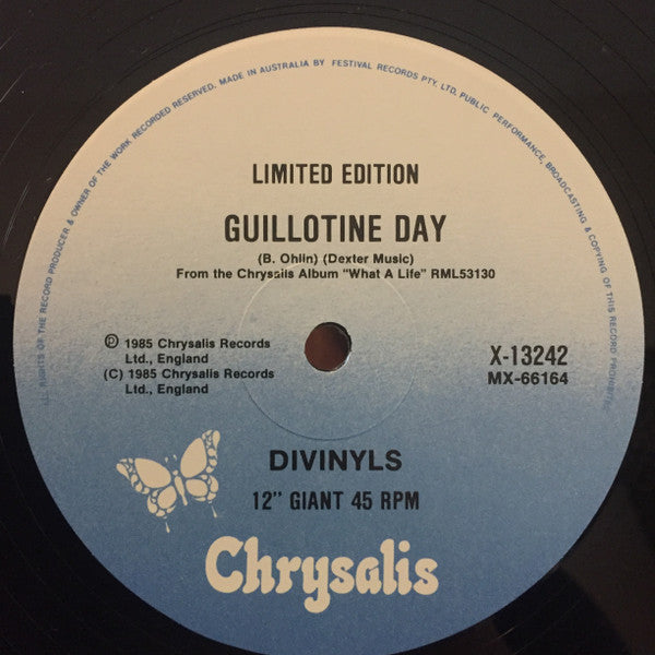 Divinyls – Heart Telegraph 12" vinyl record, image 4 of 4