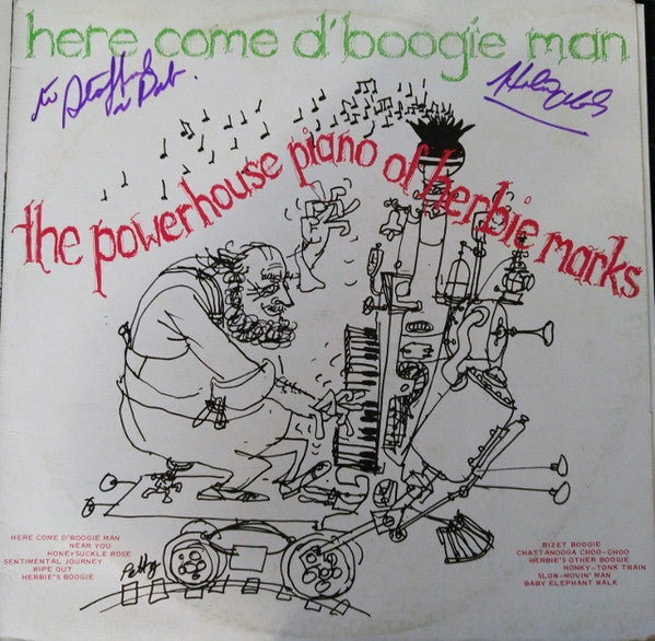 Herbie Marks – Here Come D'boogie Man LP vinyl record, image 3 of 6