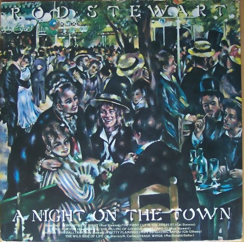 Rod Stewart – A Night On The Town LP vinyl record, image 1 of 6